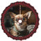 Chihuahua Hund Brille Weihnachtsbaum Kleid Weihnachten Plaid Baumkleid Weihnachtsdeko Baumkleid (48 Zoll)