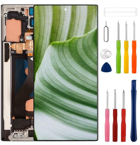 swark [Avec cadre] Nouveau écran tactile LCD TFT Montage pour Galaxy Note 10 SM-N970F SM-N970U avec kit d'outils de réparation amélioré- Pas de fonction d'empreintes digitales