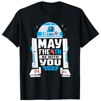 Star Wars R2-D2 May the 4th Be With You 2025 Star Wars Day T-Shirt