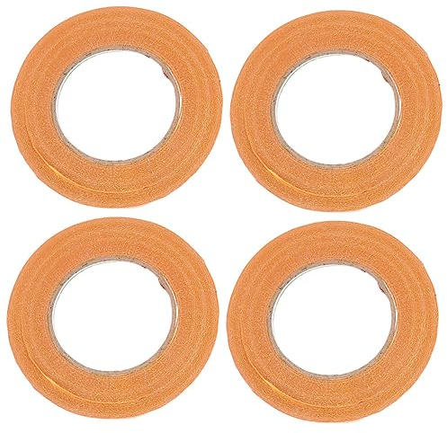 MUCKLILY 4rolls Double-sided Adhesive Tape Strong Carpet Floor Repair Tape Diy Stage Outdoor Use Wax Oil Resistant