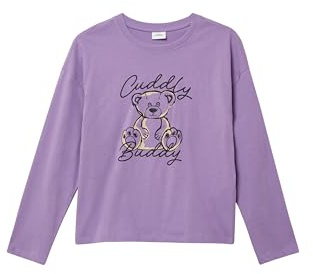 s.Oliver Oversize Longsleeve mit Frontprint