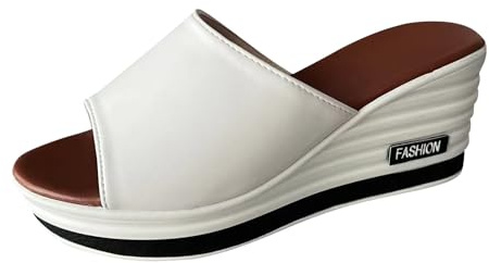 Cocila Sandali Da Donna Con Zeppa Aperti Cinturino A Croce E Suola Morbida Traspiranti Espadrillas Per Bambini Piatta Casual Scarpe Gioiello (Gold, 38) Ciabatte Casa In Blue Ortopediche Estive