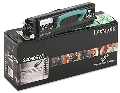 Lexmark 24060SW Toner, 2500 Page-Yield, Black, Sold as 1 Each