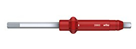 Wiha Wechselklinge Sechskant für Drehmoment-Schraubendreher mit Quer- oder Pistolengriff (28746) 3 mm x 130 mm, 5,5 Nm