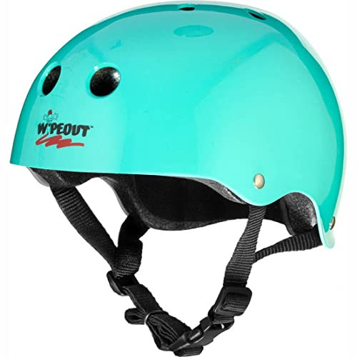 Wipeout Unisex Jugend Dry Erase Kinder-Fahrradhelm für trocken abwischbare Marker, Blaugrün, ab 5 Jahren, Türkisblau, Alter 5+