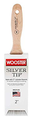 Wooster Brush E5222-2 Silver Tip Varnish Paintbrush, 2-Inch Size