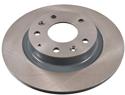 Blue Print ADM543132 Brake Disc Set (2 Brake Disc) rear, full, No. of Holes 5