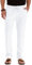 Sailwind Linen Trousers for Men Men's Elasticated Waist Trousers Casual Drawstring Summer Beach Loose Pants (Pure White, 36)