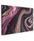 MuchoWow© Wandbilder Groß 120x80 cm XXL Schlafzimmer Home Goldene Deko Wohnung Bild Wohnzimmer Fotoleinwand Wand Bilder Leinwand Wall Decor Marmor-Look - Rosa - Lila - Gold - Luxe - Marmor