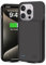 Wavypo Battery Case for iPhone 15 Pro, 6800mAh Portable Charging Case Rechargeable Battery Pack Slim Charger Case Compatible with iPhone 15 Pro (6.1 inch)-Black