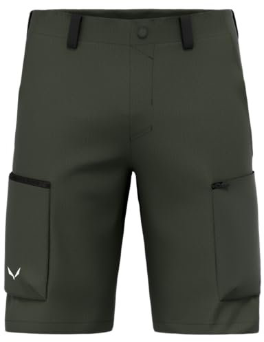 Salewa Herren Puez Hemp/DST Shorts, dark Olive, L