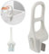 Adjustable Bathtub Grab Bars, Anti-Skid Bathtub Rails with Rubber Lining, Safety Bathroom Support Handle, Stability Aid for Mobility for Bathroom and Toile