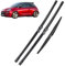 GZCSsm Scheibenwischer Vorne Set für Opel Adam 2012–2019, 26+16+14, Wischerblätter Windscreen Wipers Ersatzwischblätter Autoteile