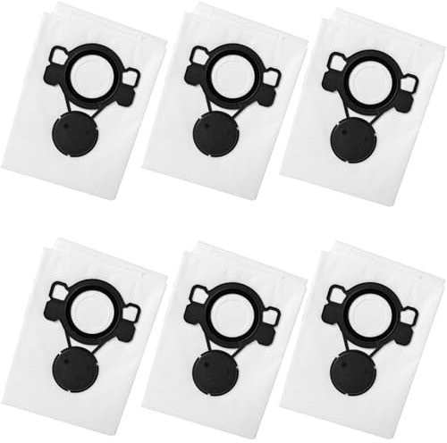 6X Staubsaugerbeutel Kompatibel mit Nilfisk 107419593, ATTIX33/44, VHS 42, VHS 40, Attix 33 IC Nass/Trocken, Attix 44 Nass/Trocken, VHS 40 Nass/Trocken