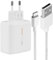 Chargeur Rapide 65W Compatible avec SUPERVOOC pour Oppo avec 2m Câble USB-C Chargeur Secteur pour Oppo Find X5/X6 Reno5 Pro+/ Reno5 K/7/8/9 Pro+