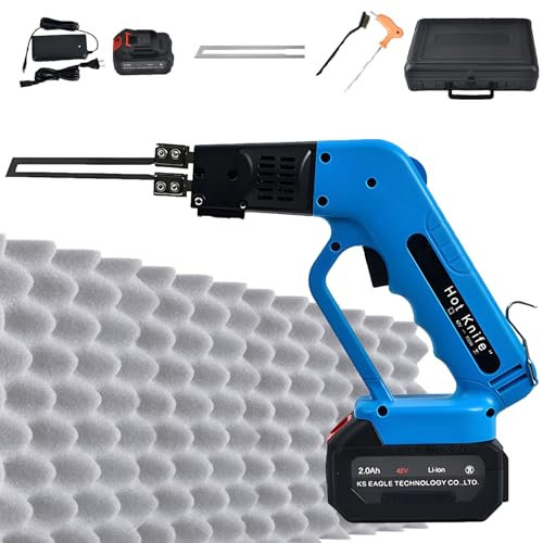 SHEUAO Hot Knife Foam Cutter,Electric Hot Knife,Hot Wire Foam Cutter, Electric Hot Wire Foam Cutter,0-600℃ Cutter Kit With 1 Blades,Even Firepower