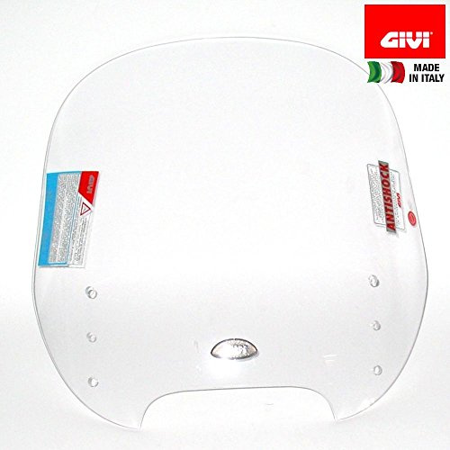 GIVI D241ST Motorcycle Screen, 48 cm Height x 51 cm Width