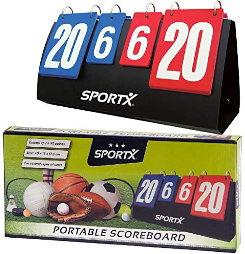 AK Sport Scorebord Sportx Anzeigetafel, blau/rot, Nicht zutreffend