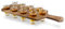 bar@drinkstuff Pine Shot Paddle Board with 12 Essence Shot Glasses - Drinks Paddle with Shot Glasses