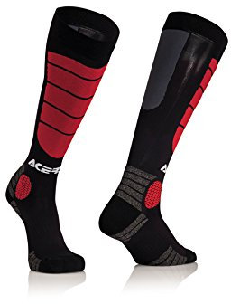 Acerbis CALZA MX IMPACT NERO/ROSSO S/M