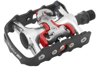 Force Trekking Systempedal mit Cleat-Aufnahme Wechselpedal, INKLUSIVE Cleats