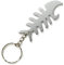 Komonee Fish Bone Silver Bottle Opener Key Chain Metal Dead Sea Life Key Ring Novelty animal Keychain Keyring