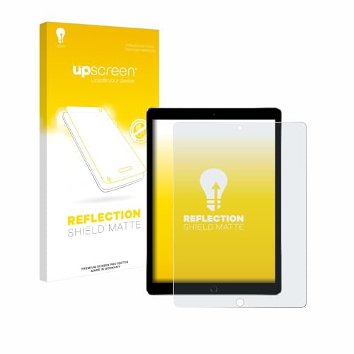upscreen Entspiegelungs-Schutzfolie für Apple iPad Pro 12.9 2017 (2. Gen.) Displayschutz-Folie Matt [Anti-Reflex, Anti-Fingerprint]