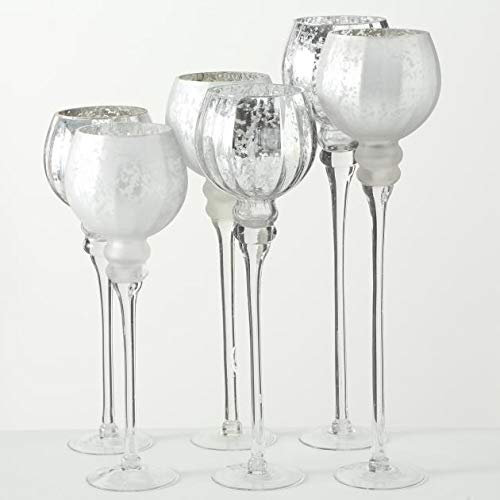 Windlicht Manou 3tlg., Glas, glänzend oder matt