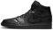Nike Herren Air Jordan 1 Mid Basketballschuh, Schwarz BBK, 51.5 EU