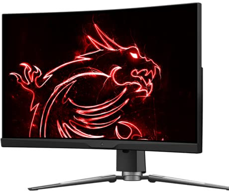 Msi Mpg Artymis 273Cqr Monitor Gaming 27 Curvo, Display 16:9 Wqhd (2560 X 1440), Va, 165Hz, 1Ms, Curvatura 1000R, Hdr 400, Amd Freesync Premium, Mystic Light Rgbc, 10 x 48 x 50 cm; 6.7 Kg