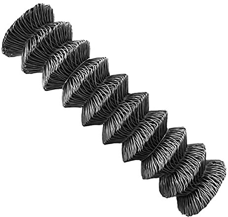 V2Aox Maschendrahtzaun 80-150 cm Höhe 15/25 m Länge Maschendraht Gartenzaun Zaun Anthrazit, Modell:100 cm hoch / 25 m lang