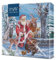 PAW - Servietten 3-lagig (33 x 33 cm) I 20 Stück I Papierservietten Bunt Perfekt für den Weihnachtstisch I Servietten - Weihnachten, Winter, Schnee, Weihnachtsmann I Santa’s Gifts