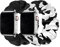 Meideli Bracelets de rechange compatibles avec Apple Watch 38 mm, 40 mm, 41 mm Bracelet chouchou élastique compatible avec Apple iWatch Series 8, 7, 6, 5, 4, 3, 2, 1 Bracelets en tissu imprimé