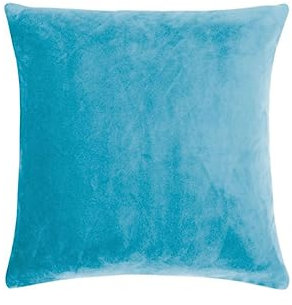 PAD - Kissenhülle, Kissenbezug - Samt - Smooth - 100% Polyester - Farbe: Sky Blue - 40 x 40 cm