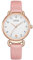 CIVO Damenuhr Lederarmband Armbanduhr Damen: Analog Uhren Damen Rosa - Geschenke für Frauen