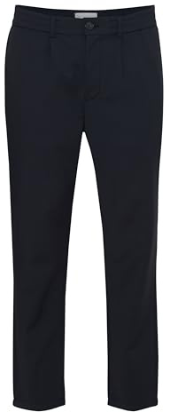 CASUAL FRIDAY CFMarc Herren Hose Stoffhose Chino mit Eingrifftaschen Gürtelschlaufen leicht elastisch Relaxed fit, Farbe: Dark Navy (194013), Größe: 30/32