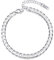 ALEXCRAFT Edelstahl Fussketten für Frauen Cuban Fußkettchen für Damen Silber 6mm Breit 22cm Länge