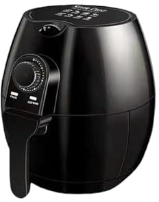 Alimentos esenciales y ayudantes familiares Freidora de aire inteligente Freidora eléctrica sin aceite Freidora de aire eléctrica Patatas fritas Horno electromecánico 5.8L Asistente inteligente