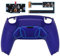 eXtremeRate Rise4 Remap Kit per ps5 Controller Joystick,Palette Tasti Posteriori Back Button Cover Grip Gommato,4 Paddles Aggiuntivi Programmabili per ps5 Joypad BDM-010/020,Cobalt Blue