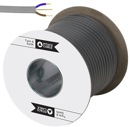 Trade Store Twin & Earth Cable - 6242Y - Grey - 1.5mm² - 20m Length