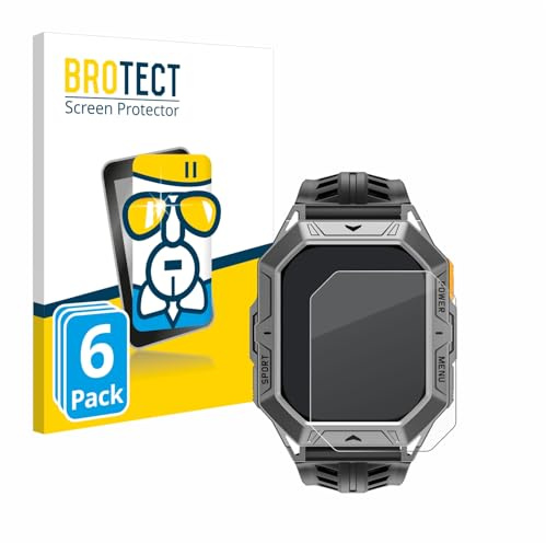 BROTECT Protector Pantalla Cristal para Stahlgear Thor 2.0 Protector Vidrio (6 Unidades) - [Dureza 9H, Anti-Arañazos]