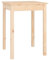 HEFZGDB Esstisch 55x55x75 cm Massivholz Kiefer Tisch Wohnzimmer Bartisch Campingtisch Esszimmertisch für Garten Küche Balkon Speisesaal