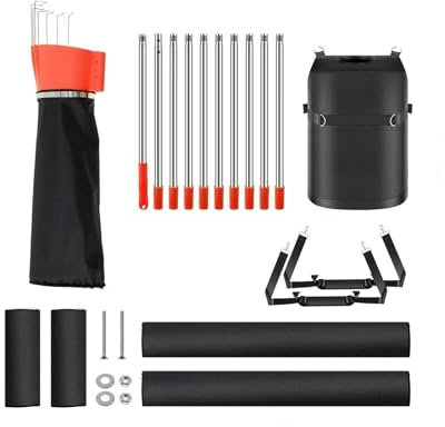 Sharplace Pôle de sélecteur de Fruits avec Sac de de de cueilleur d'arbre à Fruits Portable pour cueillir l'avocat de Nectarines de