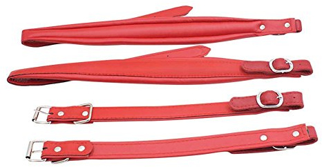 Moofey Accordion Straps, PU Leather Harness, Shoulder Belts Adjustable for 16 120 Bass Accordion