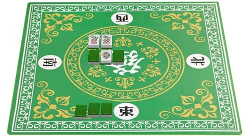 Mahjong Table Matte - 31,5 x 31,5 Zoll Square Game Matte für Mahjong