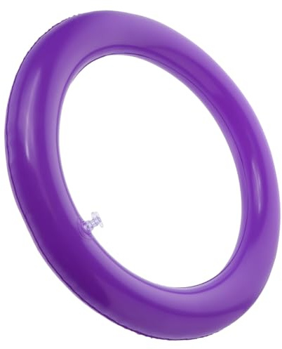 Didiseaon Basis mit Sicherheitsring Stabiler Yoga Ballhalter Aufblasbar Tragbar Gymnastikball Ständer für Sicheres Training