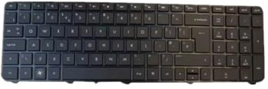 fqparts Teclado de Laptop para For HP Pavilion dv7-6000 Black UK English Layout