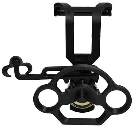 Genérico Volante para GameSir Nova Lite, mini volante impreso en 3D, accesorio auxiliar de repuesto para mando de juego (negro)