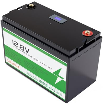 JHKJ Batterie 12 V 50 Ah, 100 Ah, 200 Ah ou 300 Ah pour Voiture Touristique ; Batterie LiFePO4 24 V 100 Ah ou 200 Ah pour Camping-Car, Bateau ou véhicule de Camping.,12v 50ah