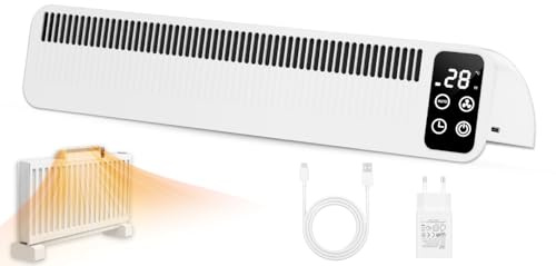 Warmfay Radiator Fan, Heater Fan 2 Modes, Smart Heating Amplifier with 3 Speed Levels and Time Function, Magnetic Heating Fan for Most Radiators - Pack of 1